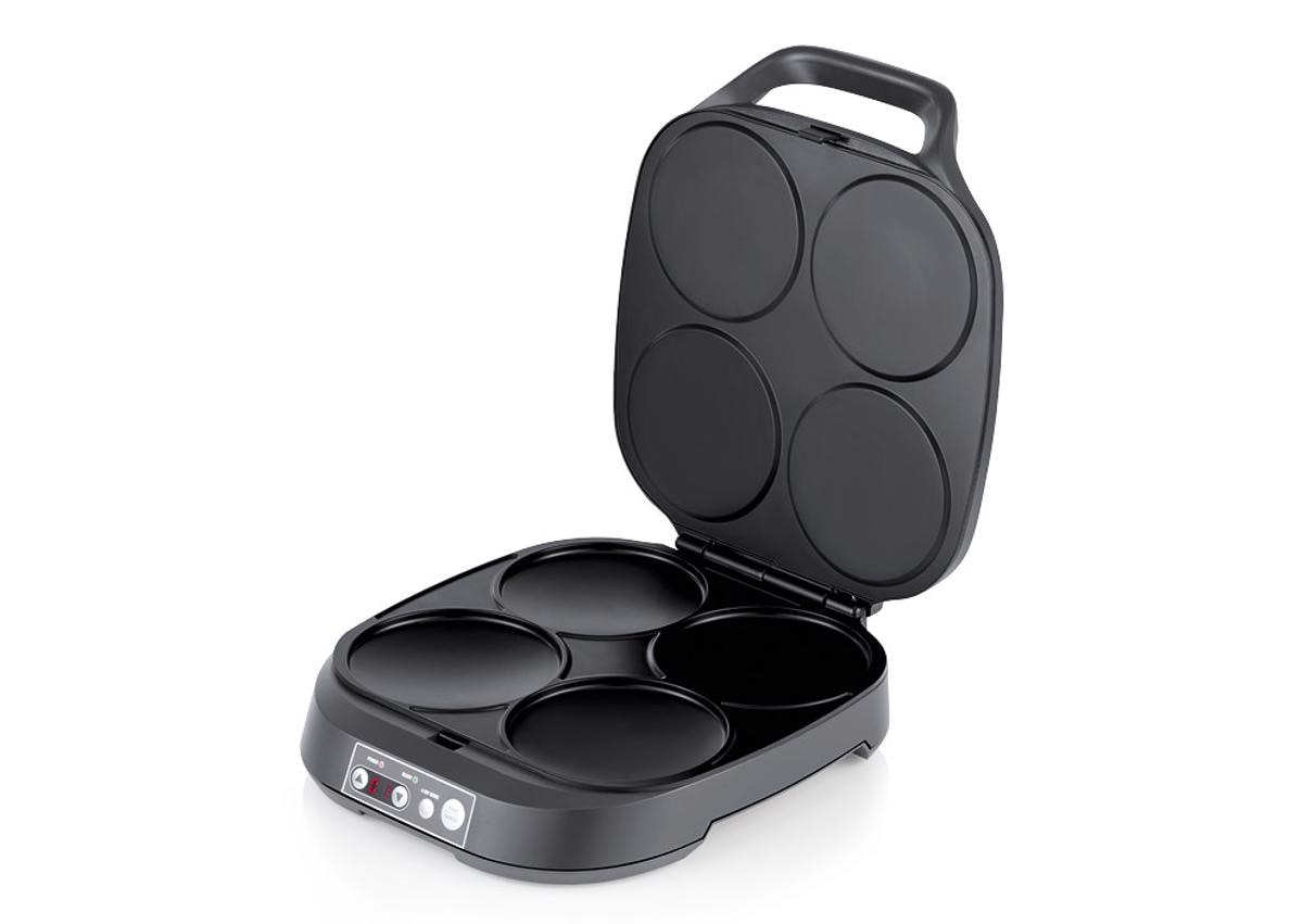 Máquina de Panquecas Flama 4906FL de 2000 W e 4 Cavidades - Preto Preto-8