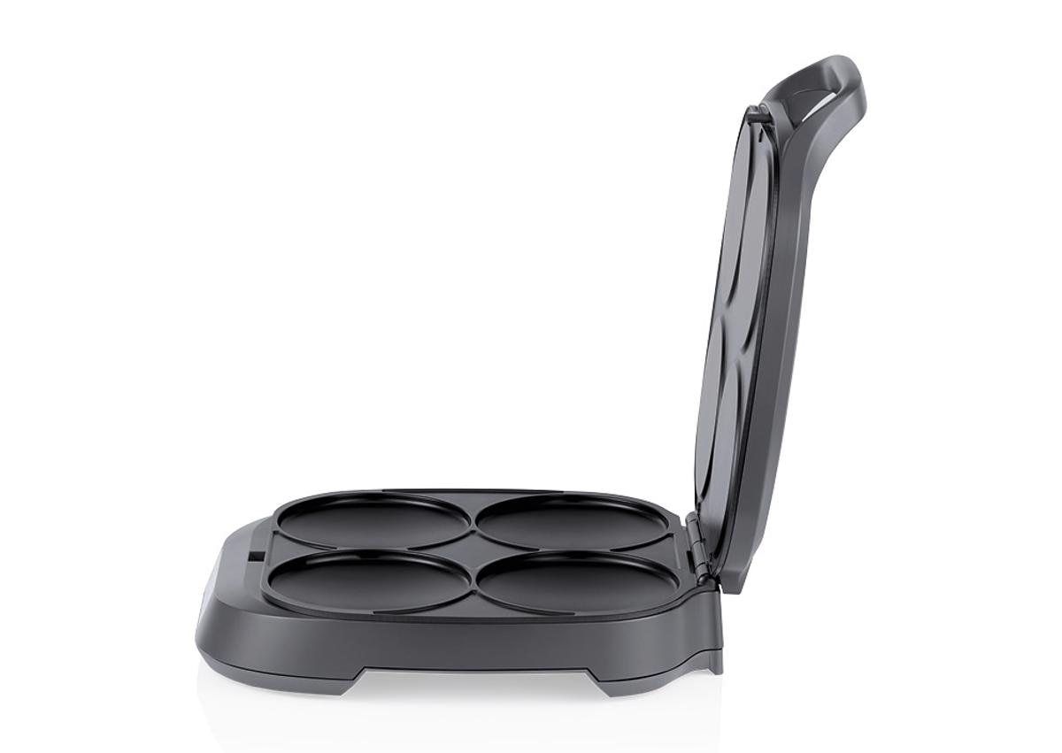 Máquina de Panquecas Flama 4906FL de 2000 W e 4 Cavidades - Preto Preto-9