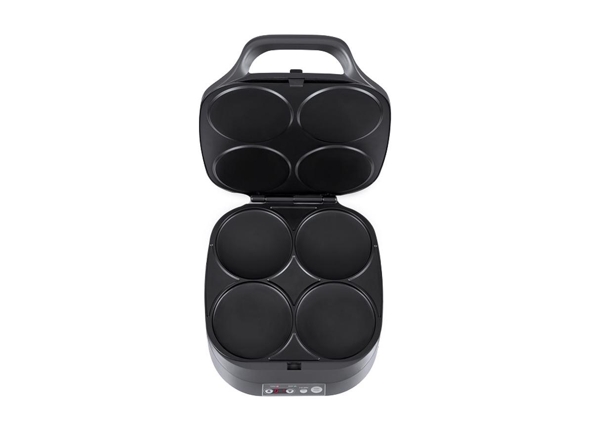 Máquina de Panquecas Flama 4906FL de 2000 W e 4 Cavidades - Preto Preto-11