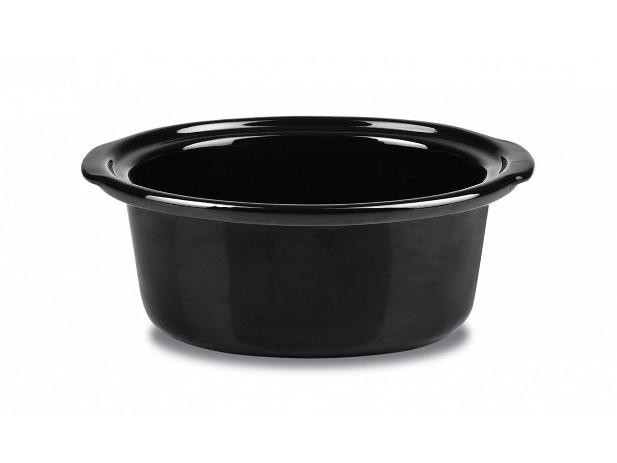Panela Cerâmica G3 Ferrari G100620 Cozedura Lenta de 320 W e Capacidade de 6,5 Litros - Preto e Inox Preto-4