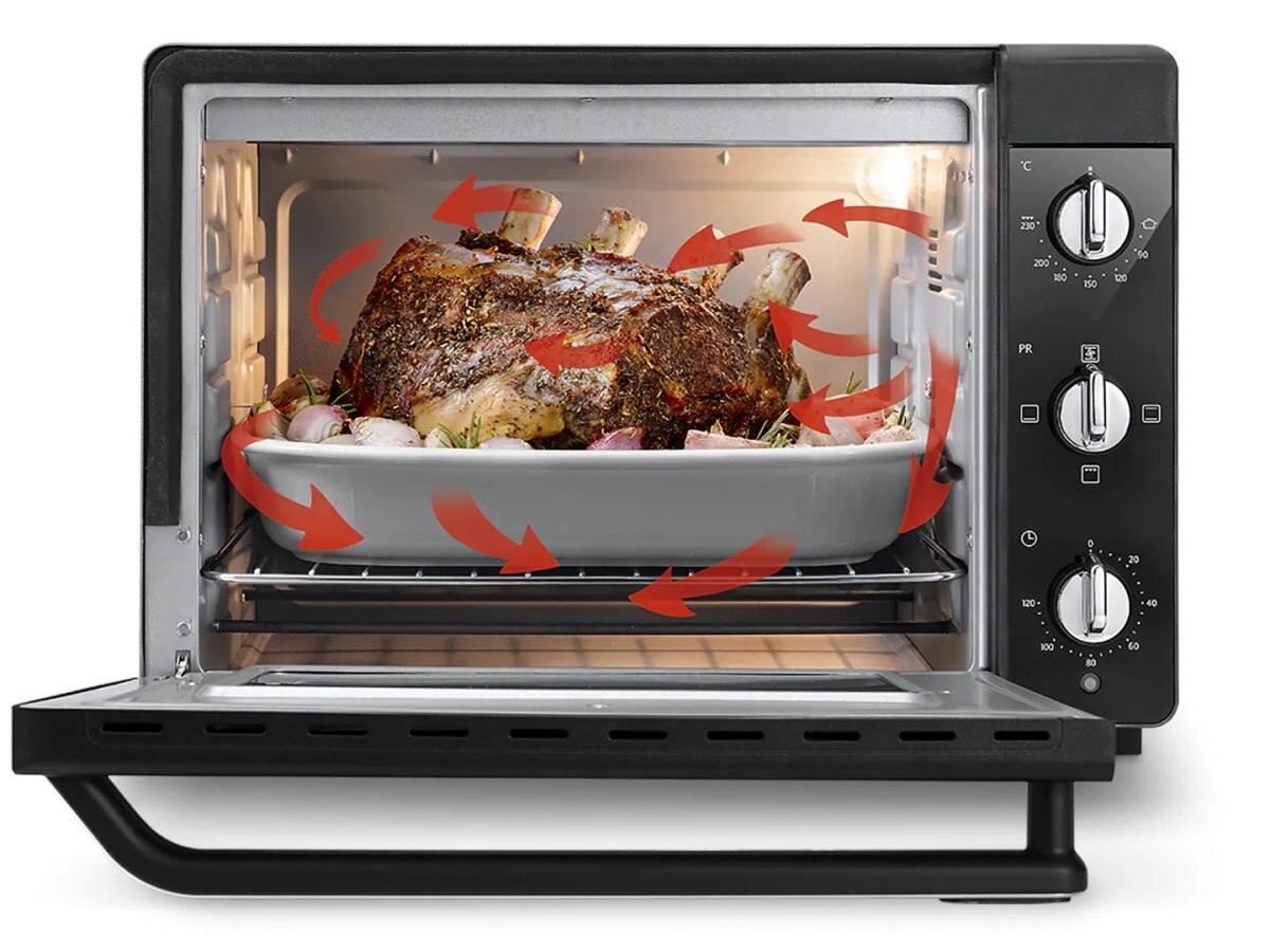 Forno Mini Elétrico De'Longhi EO40112.BK de 2000 W com Capacidade para 40 Litros - Preto Preto-2