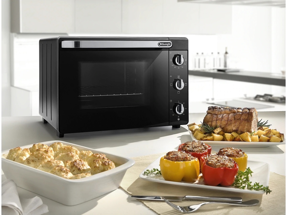 Forno Mini Elétrico De'Longhi EO40112.BK de 2000 W com Capacidade para 40 Litros - Preto Preto-3