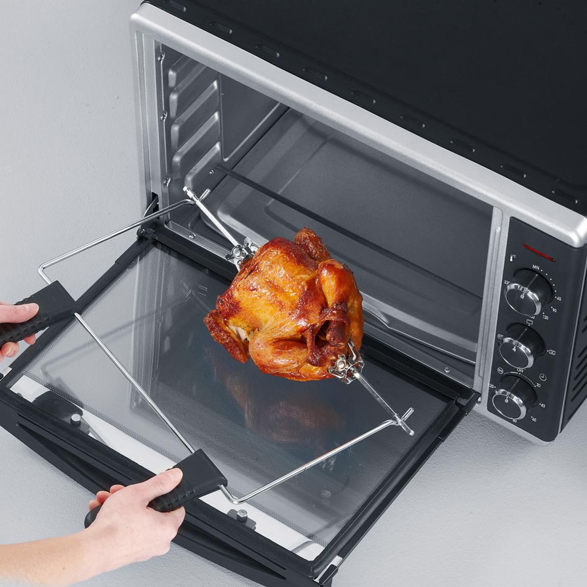 Forno Mini Elétrico Severin TO2058 de 1800 W com Capacidade de 42 Litros - Preto 3