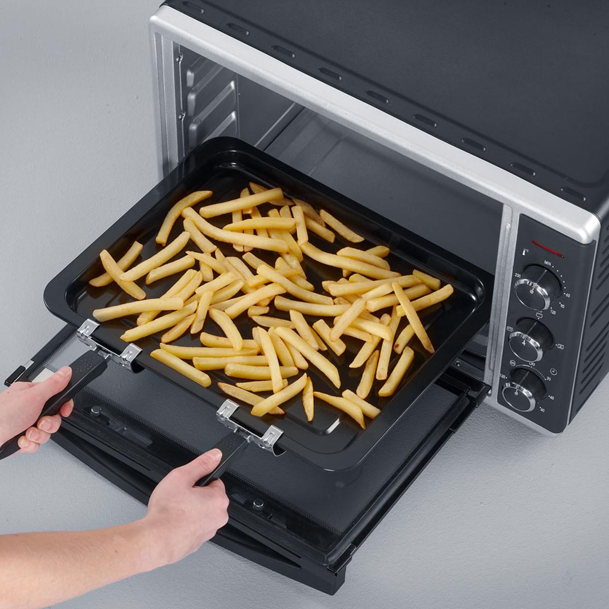 Forno Mini Elétrico Severin TO2058 de 1800 W com Capacidade de 42 Litros - Preto 6