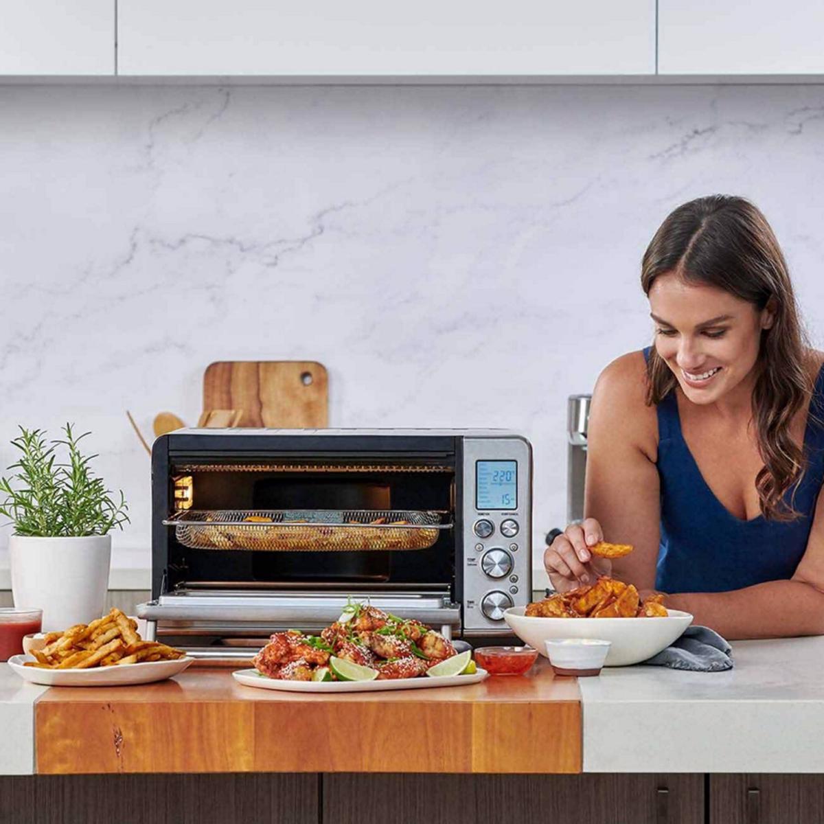 Forno Mini Elétrico Sage SOV860BSS4EEU1 The Smart Oven™ Air Fryer e de 22 Litros - Aço Inox Escovado Aço inoxidável-5