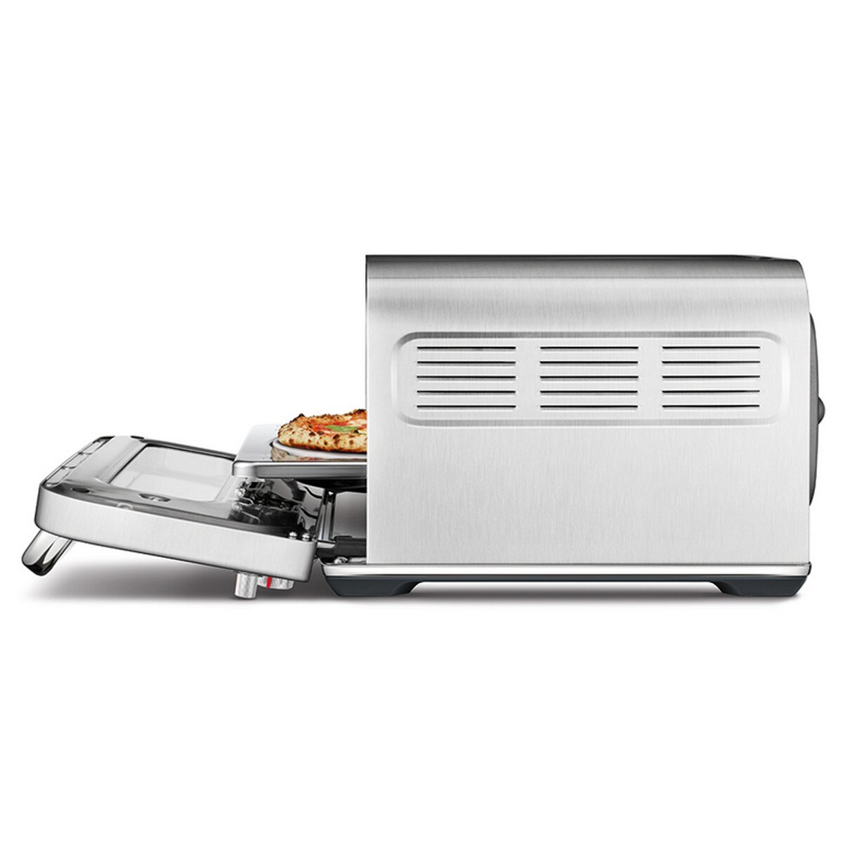 Forno Mini Elétrico Sage SPZ820BSS4EEU1 The Smart Oven Pizzaiolo de 2250 W - Inox Silver-4
