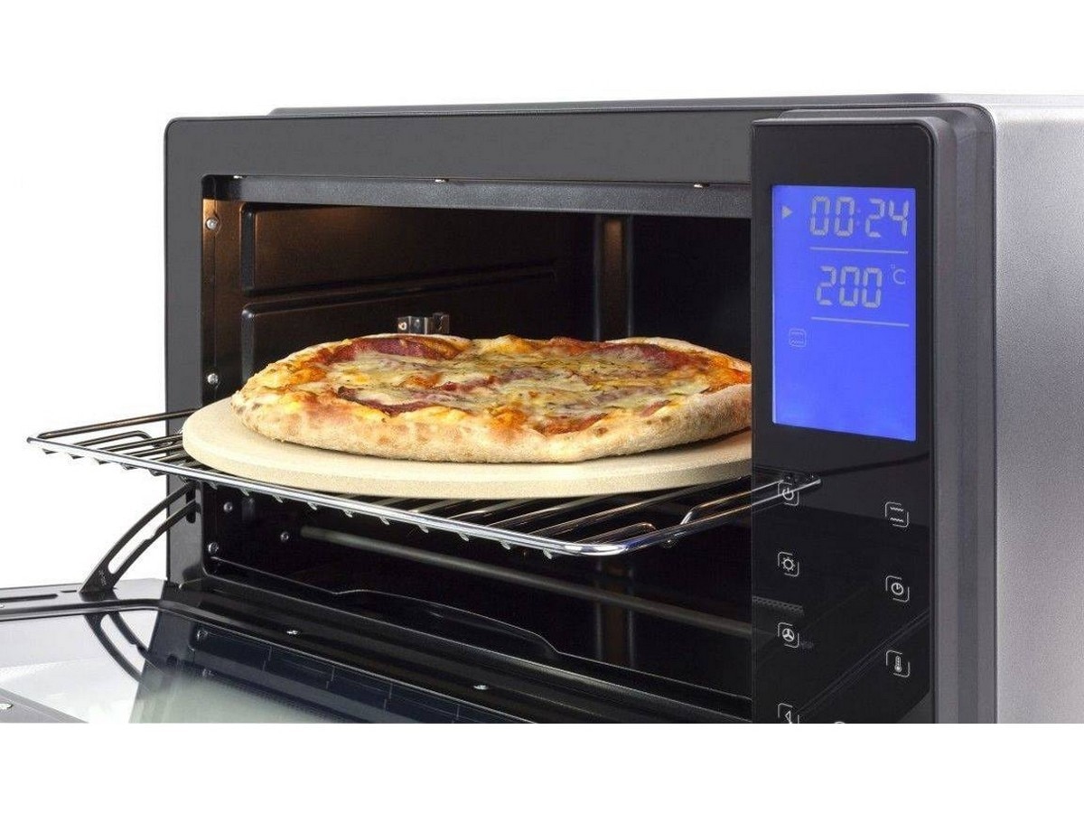 Forno Mini Elétrico Caso TO 26 Electronic 5CASOD2972 de 1500 W e Capacidade de 26 Litros - Preto Preto-4