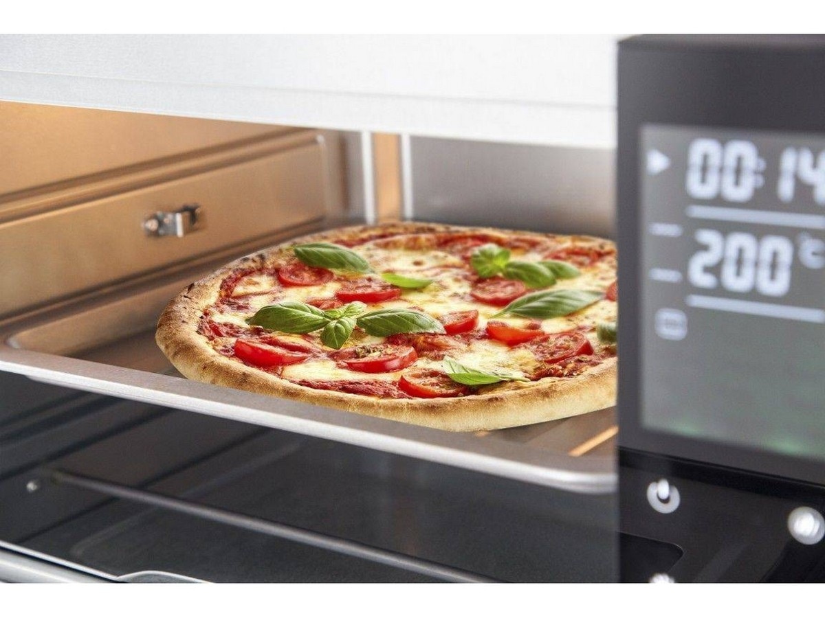 Forno Mini Elétrico Caso TO 26 Electronic 5CASOD2972 de 1500 W e Capacidade de 26 Litros - Preto Preto-5