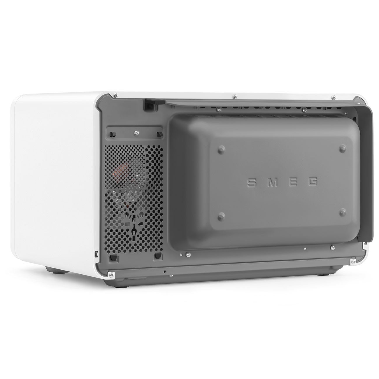 Forno com Micro-ondas Smeg de 2100 W e 27 Litros Branco mate-10