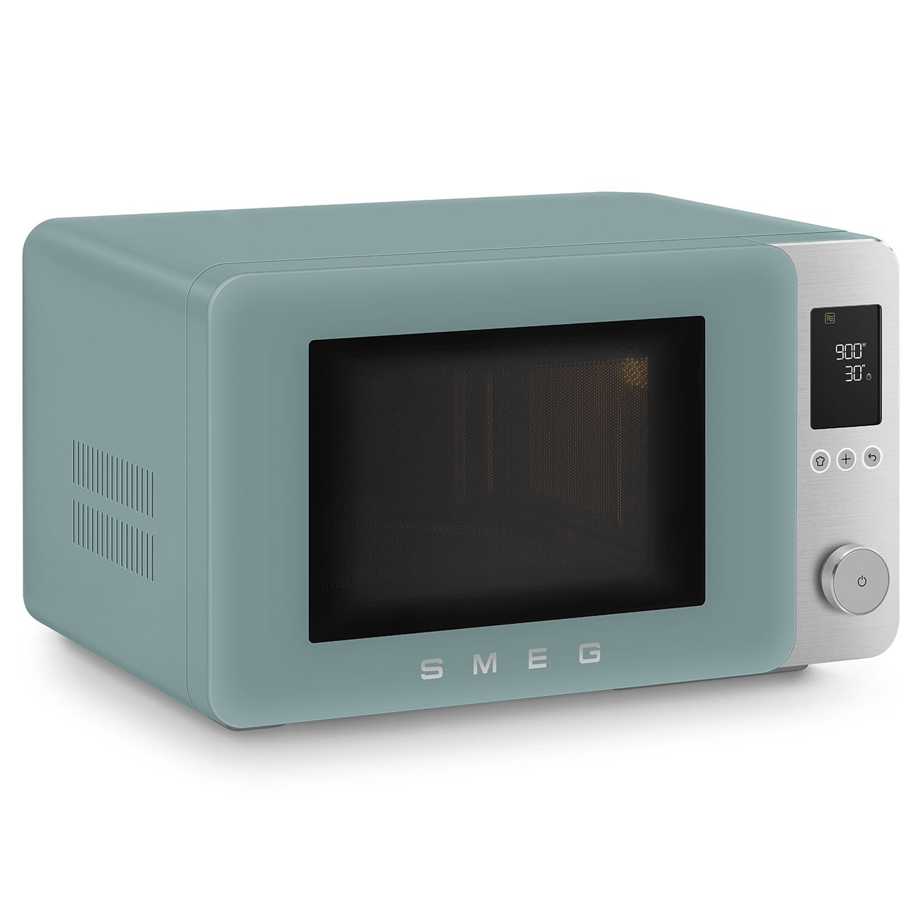 Forno com Micro-ondas Smeg de 2100 W e 27 Litros Verde-3