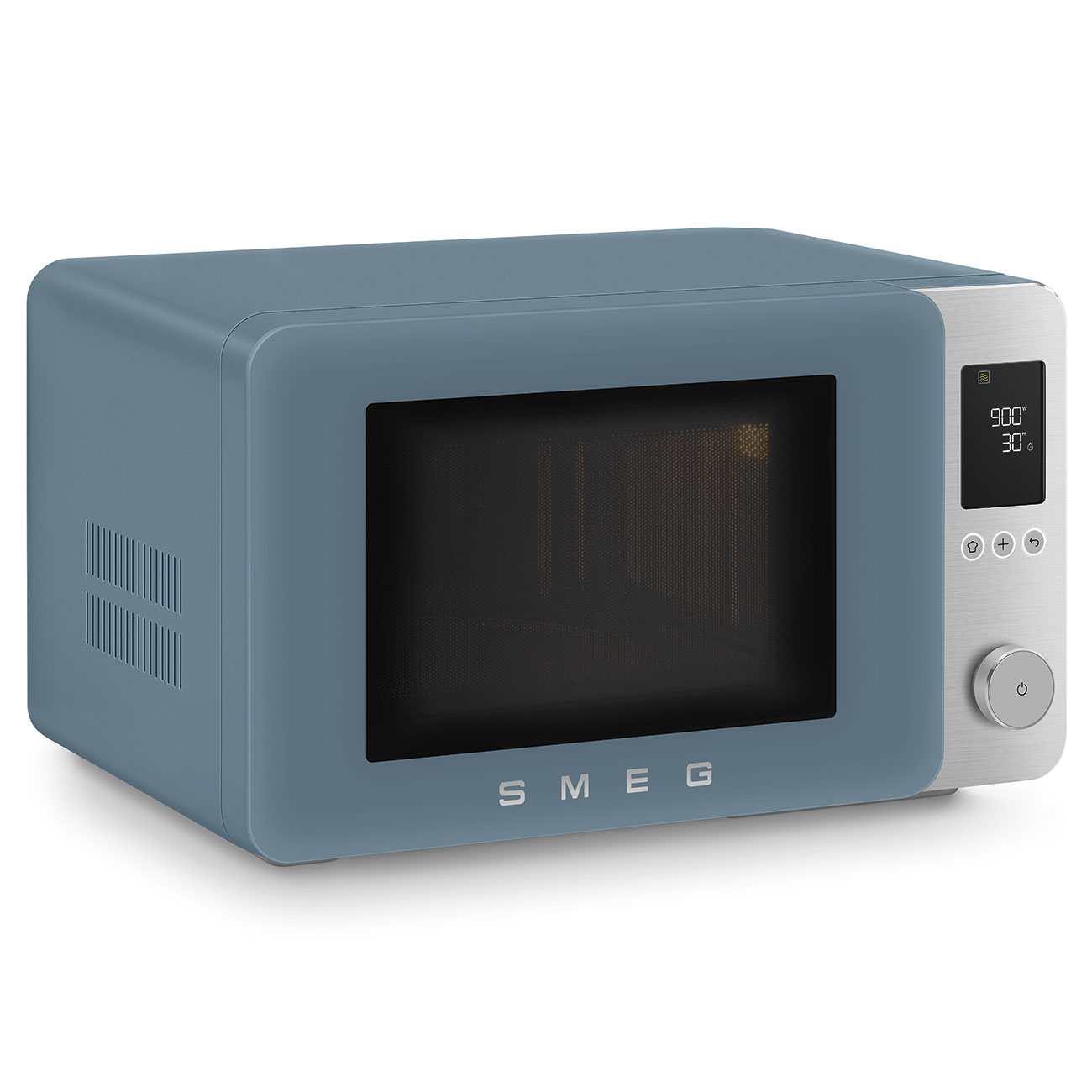 Forno com Micro-ondas Smeg de 2100 W e 27 Litros Storm Blue-3