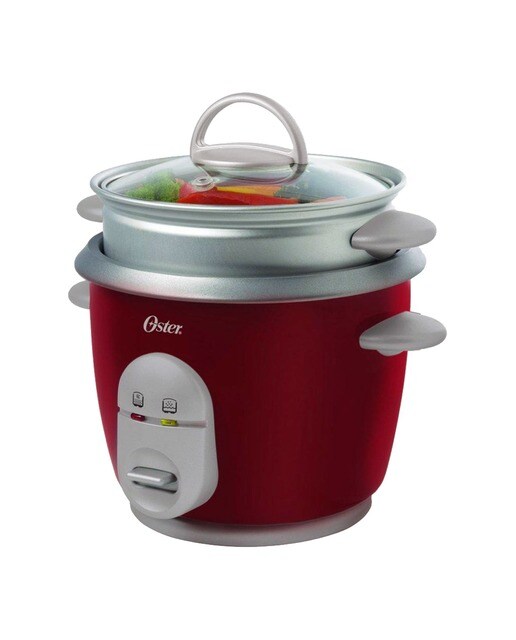 Imagem 0 de Arrozeira Elétrica Oster CKSTRC4723 de 350 W e Capacidade de 0,6 Litros - Vermelho