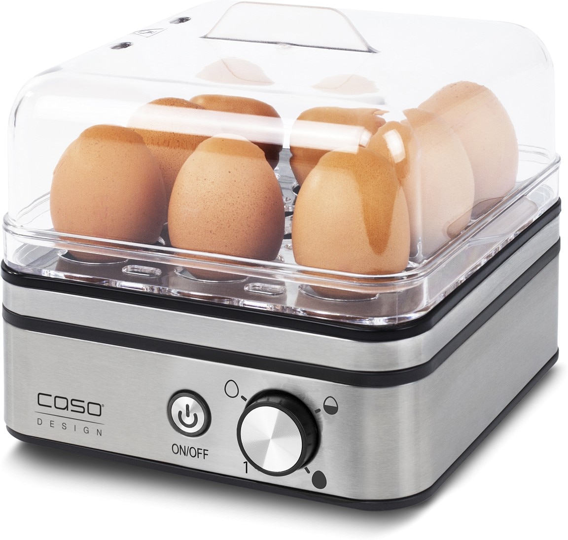 Imagem 0 de Cozedor de Ovos Caso E9 5CASOD2771 de 400 W e Capacidade até 8 Ovos - Inox