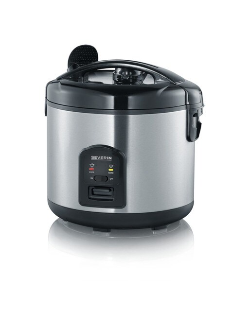 Imagem 0 de Arrozeira Elétrica Severin RK2425 de 650 W e Capacidade de 3 Litros - Inox