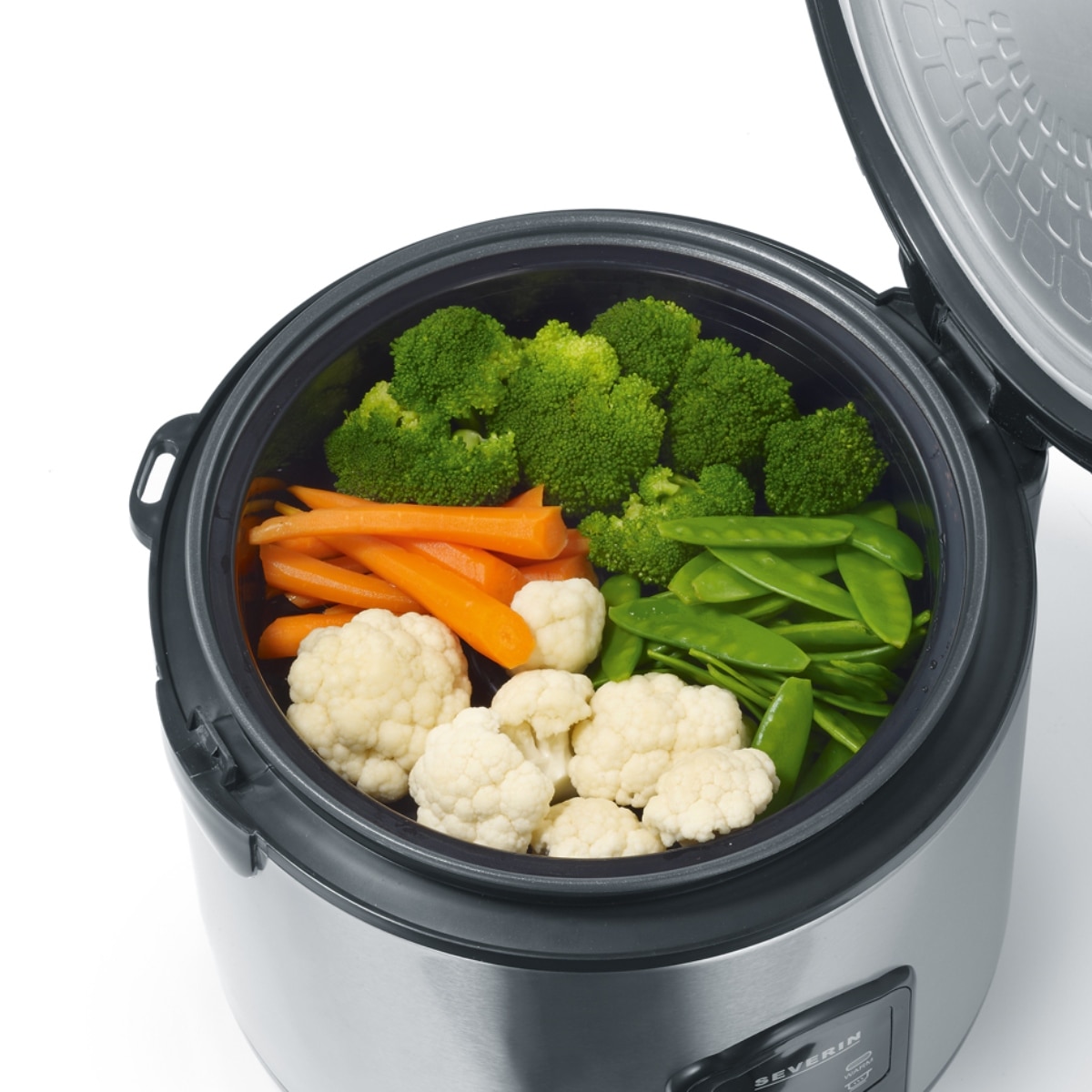 Arrozeira Elétrica Severin RK2425 de 650 W e Capacidade de 3 Litros - Inox 3