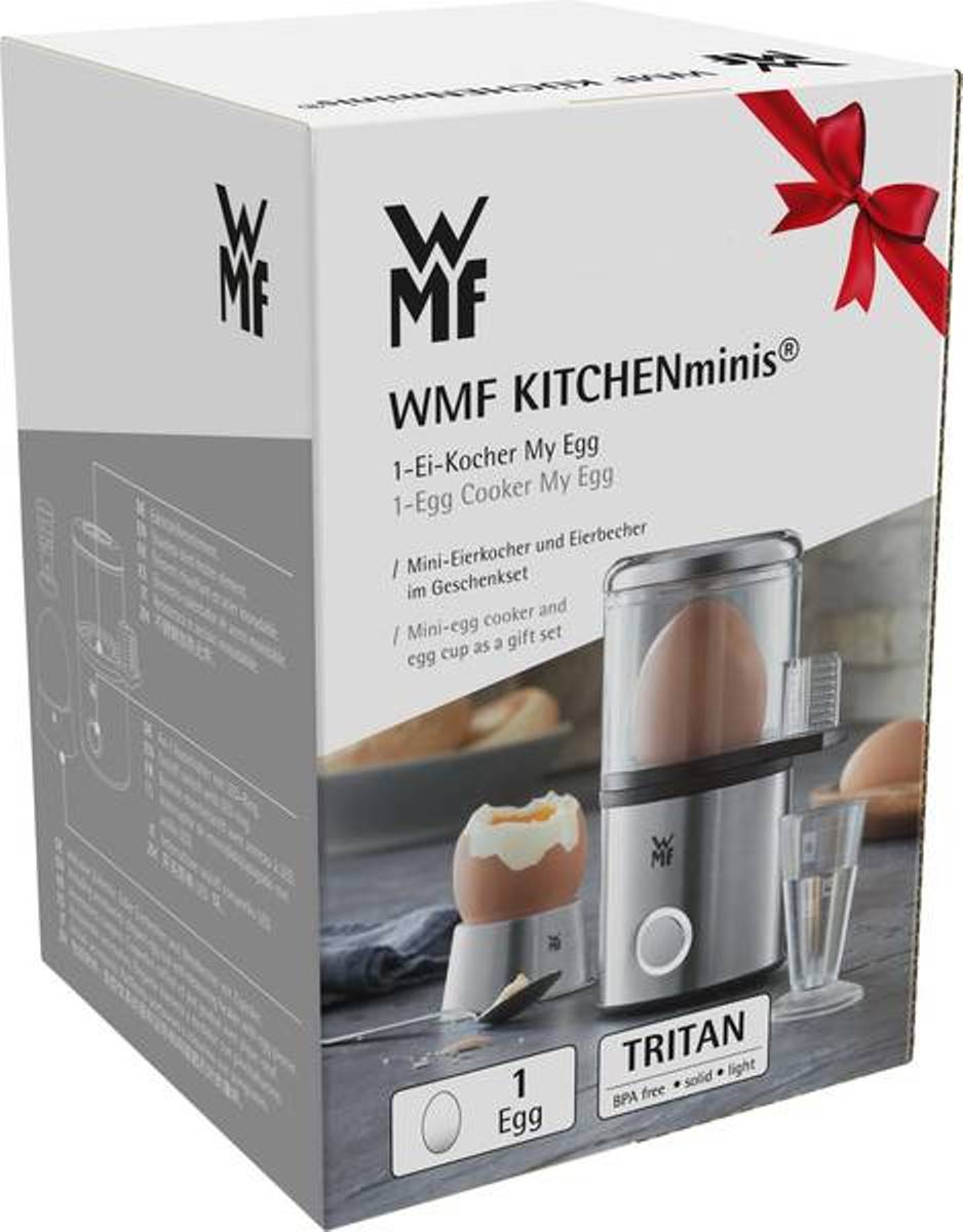 Cozedor de Ovos WMF 3200000128 de 55 W e Capacidade de 1 Ovo - Inox Inox-7