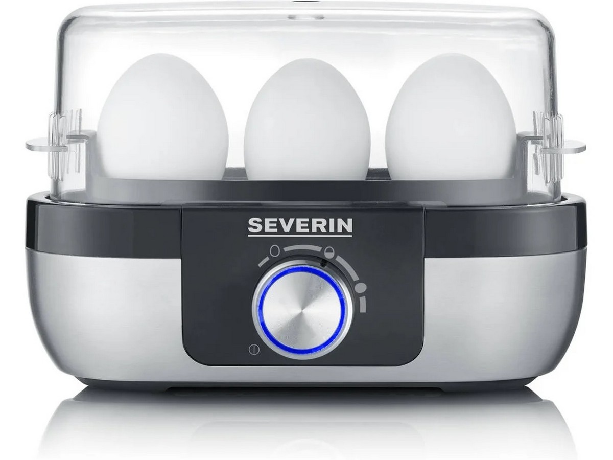 Cozedor de Ovos Severin EK3163 1 a 3 XL Inox-1