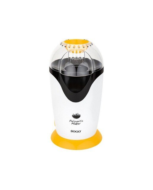Imagem 0 de Máquina de Pipocas Sogo PAL-SS-11320-Y de 1200 W - Branco e Amarelo