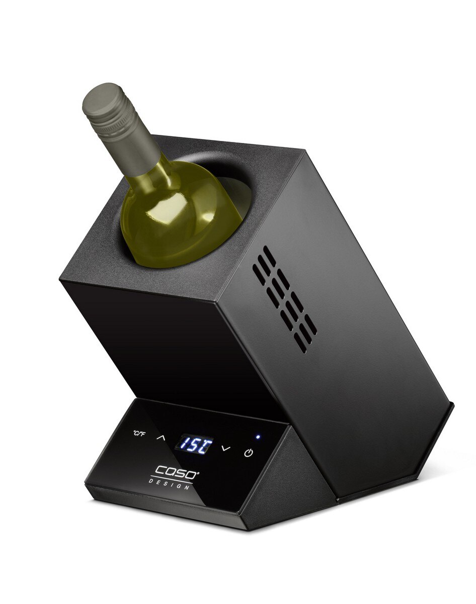 Refrigerador de Vinho para Mesa Winecase One Black Caso 5CASOD614G de 72 W - Preto Inox Inox/Preto-2