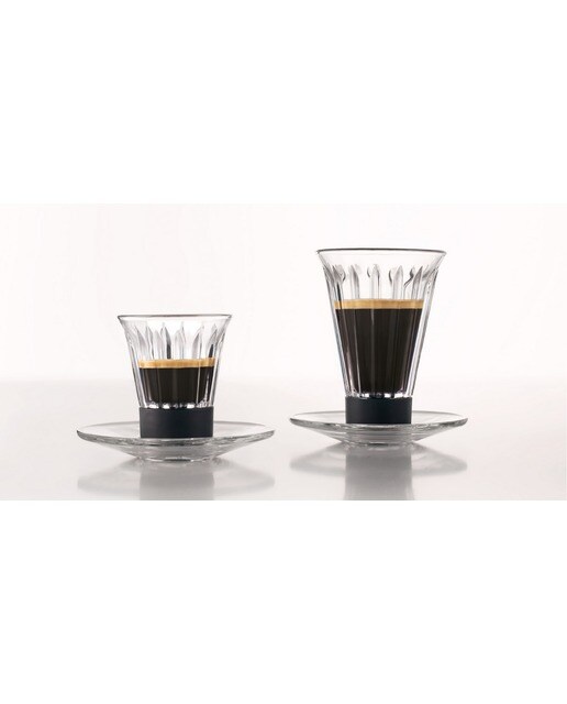 Imagem 0 de Acessório Copos de Café Delta Q Timeless Rise 018620 2 Expresso e 2 Longo - Transparentes