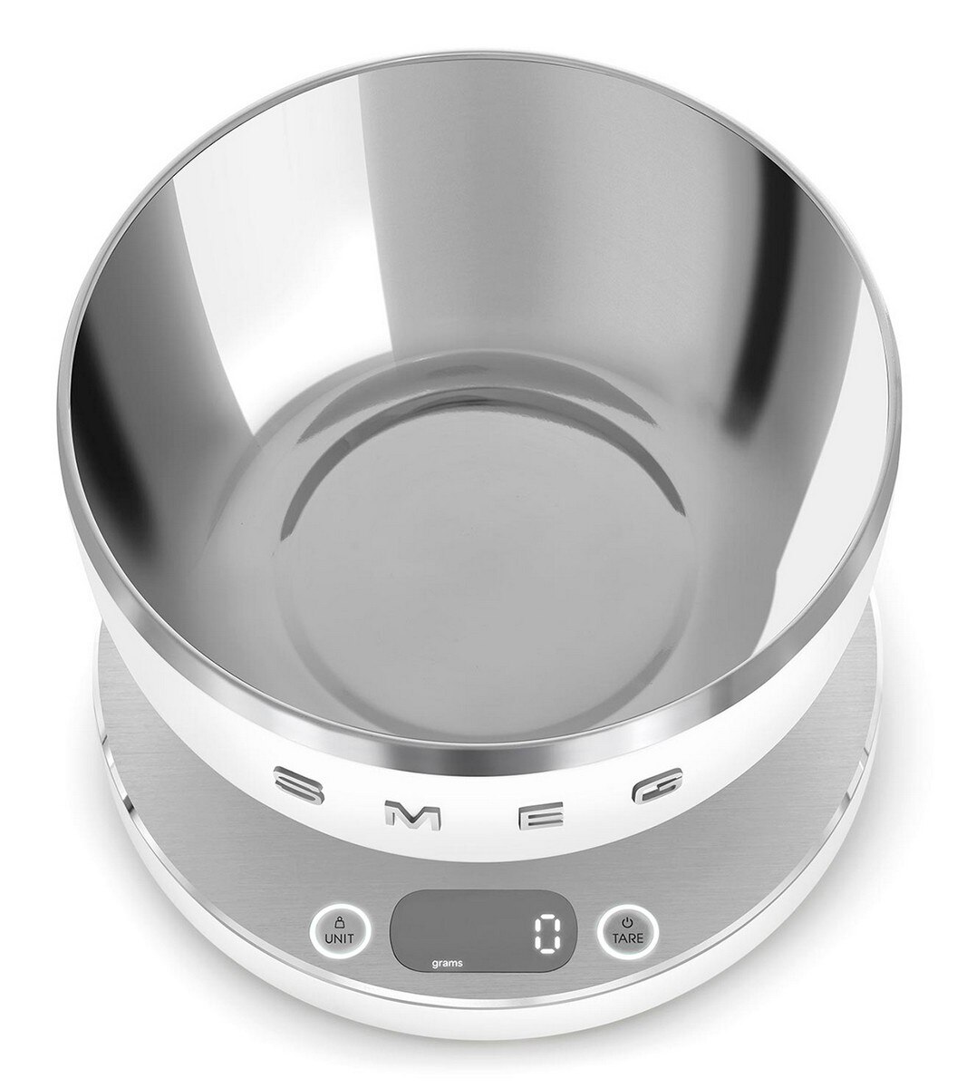 Balança de Cozinha Digital Smeg Collezione Branco mate-3
