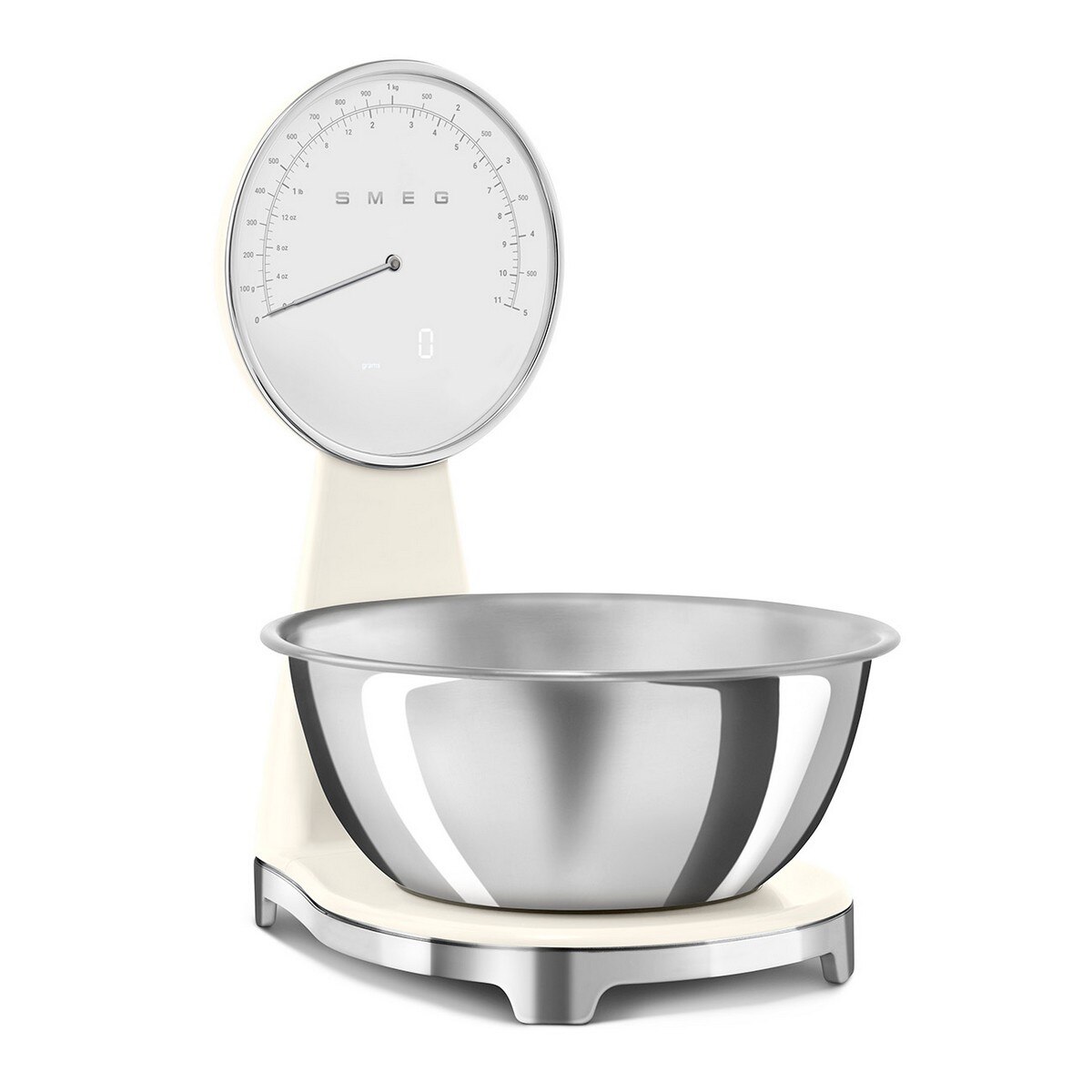 Balança de Cozinha Analógica e Digital Smeg Anni 50 Creme-5