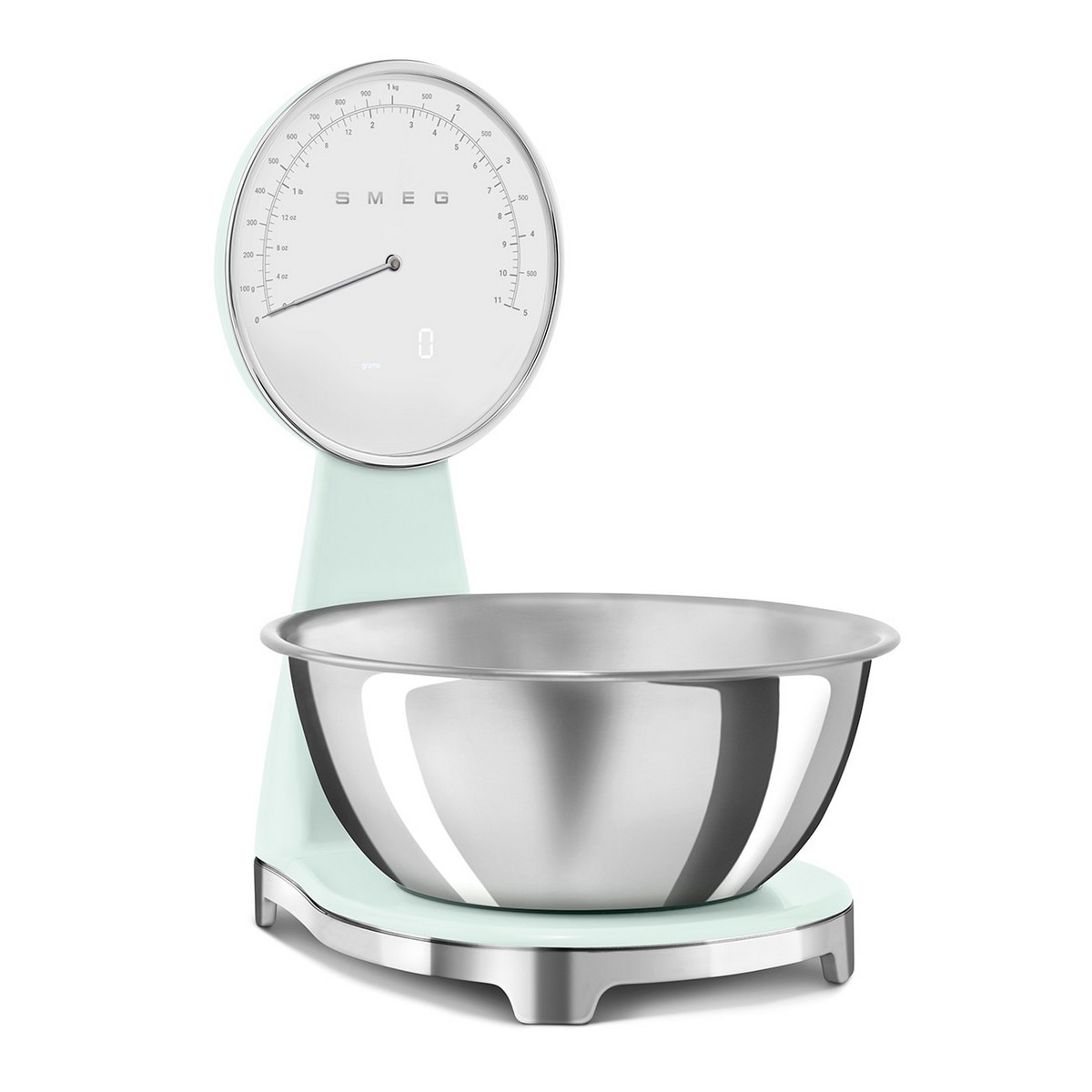 Balança de Cozinha Analógica e Digital Smeg Anni 50 Verde Água-5