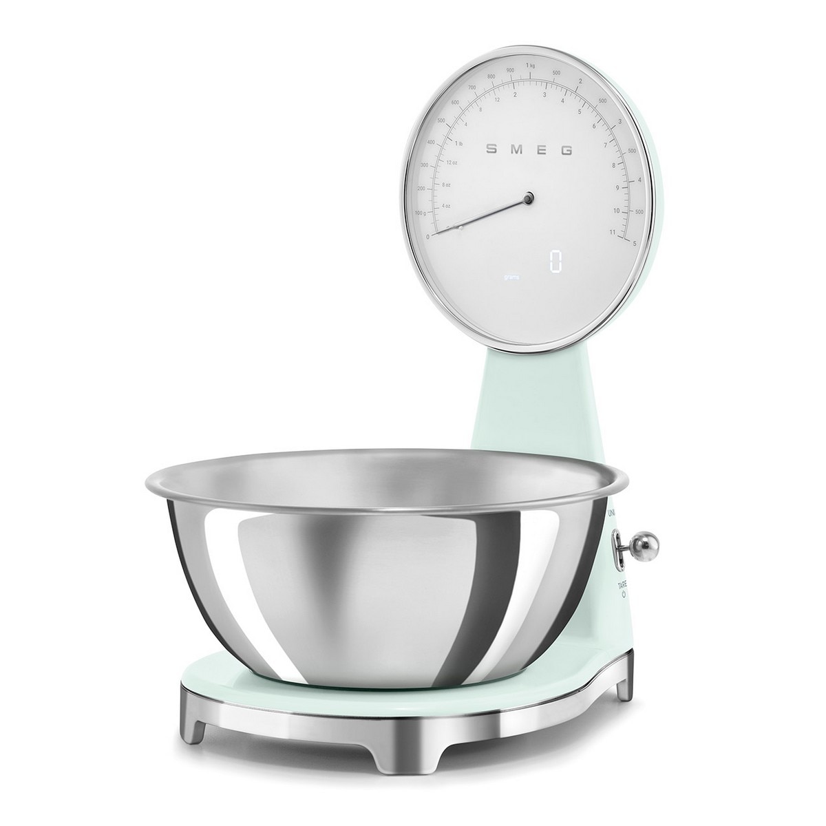 Balança de Cozinha Analógica e Digital Smeg Anni 50 Verde Água-6