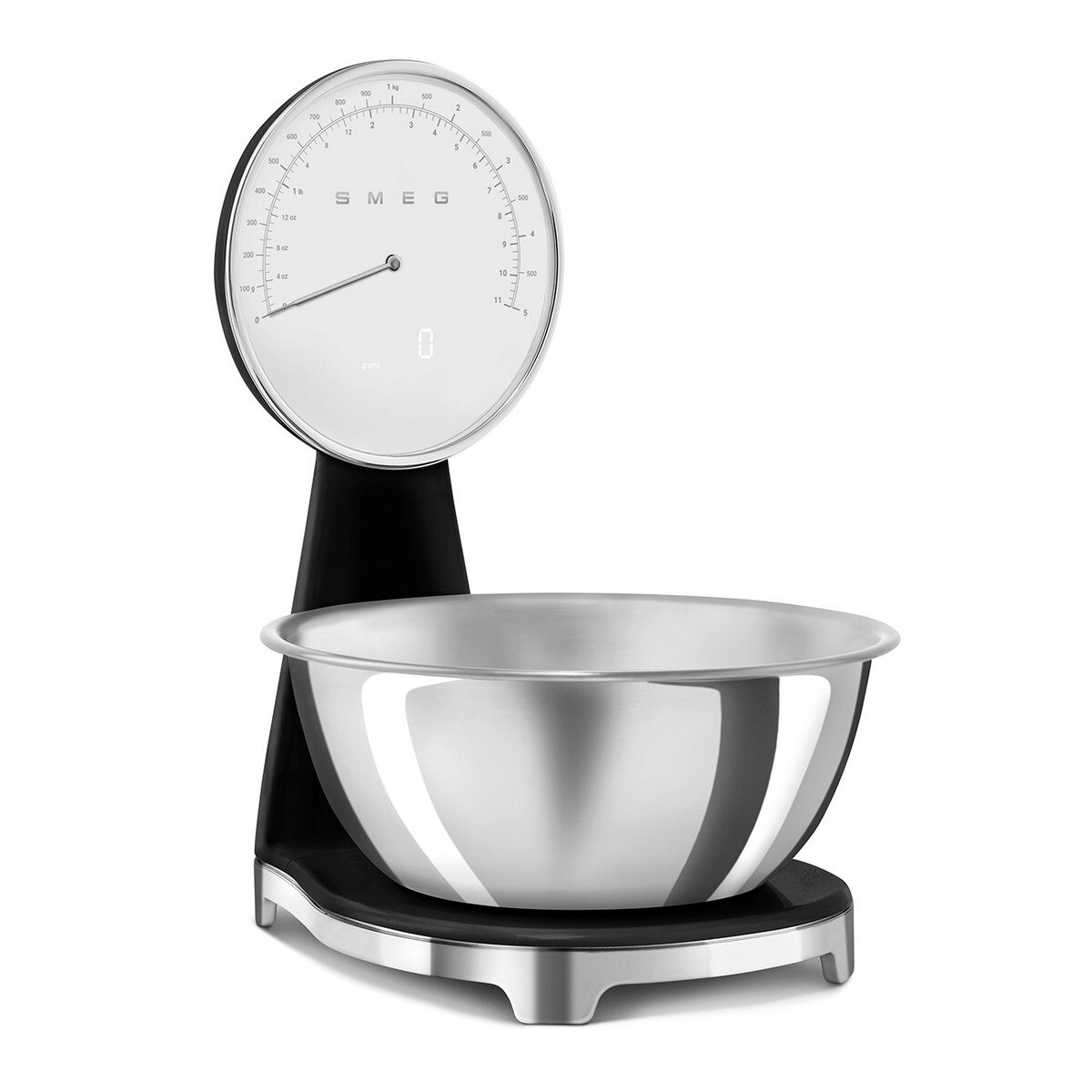 Balança de Cozinha Analógica e Digital Smeg Anni 50 Preto-5