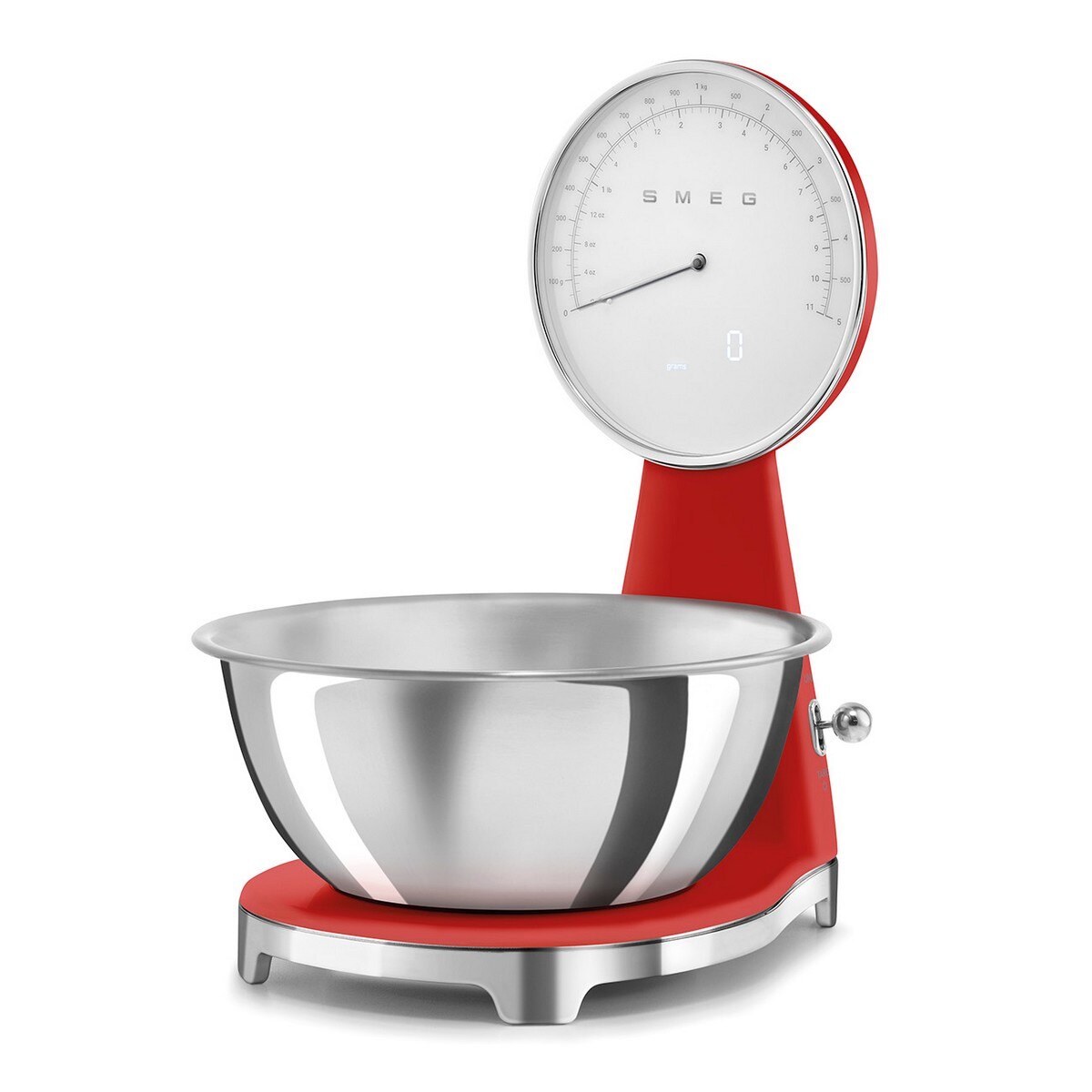 Balança de Cozinha Analógica e Digital Smeg Anni 50 Vermelho-6