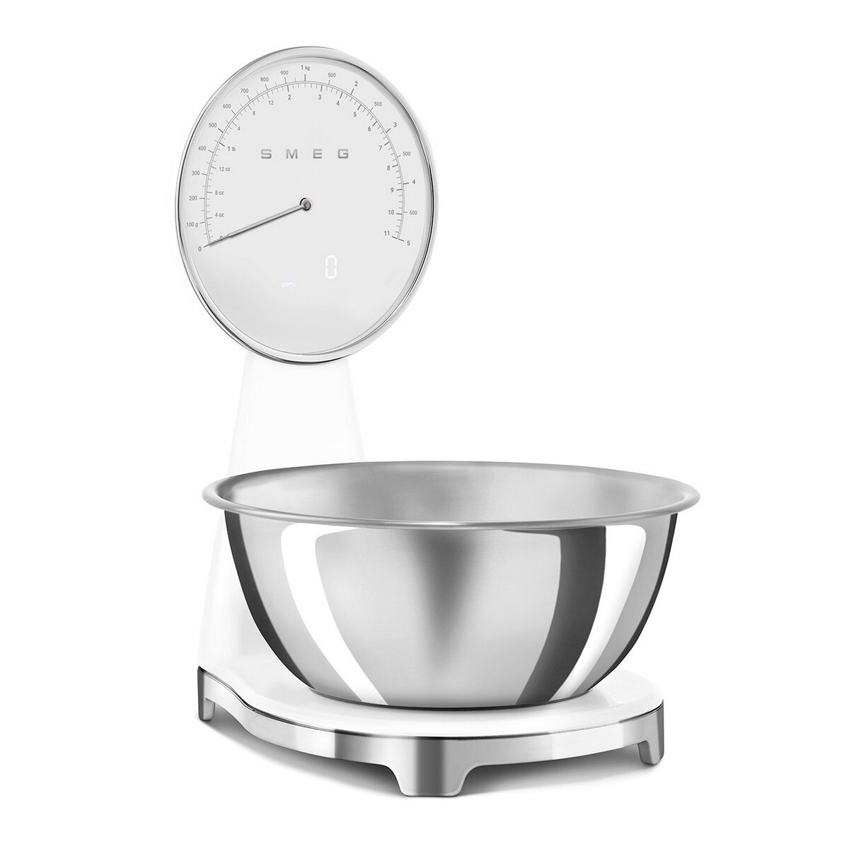 Balança de Cozinha Analógica e Digital Smeg Anni 50 Branco-5