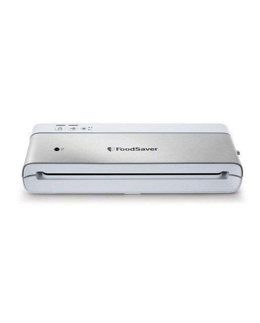 Imagem 0 de Máquina de Embalar a Vácuo FoodSaver® VS0100X para Alimentos - Prateado