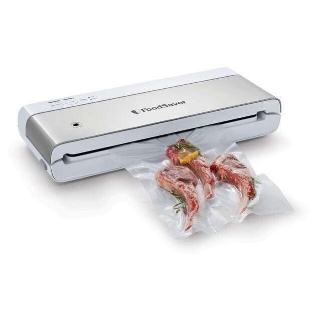 Máquina de Embalar a Vácuo FoodSaver® VS0100X para Alimentos - Prateado 8