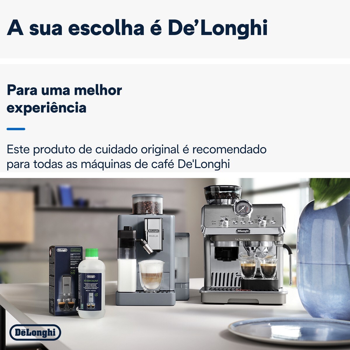 Descalcificante Universal De'Longhi DLSC500 Ecodecalk para Máquinas de Café 6