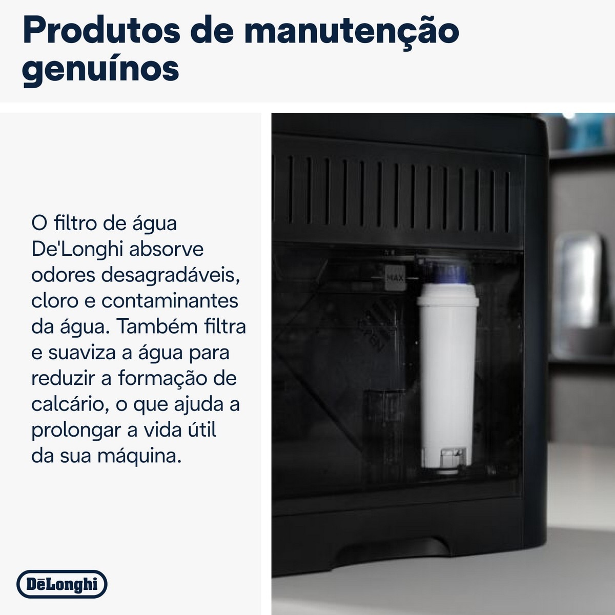Acessório Filtro de Água De'Longhi DLSC002 para Máquinas Espresso 5