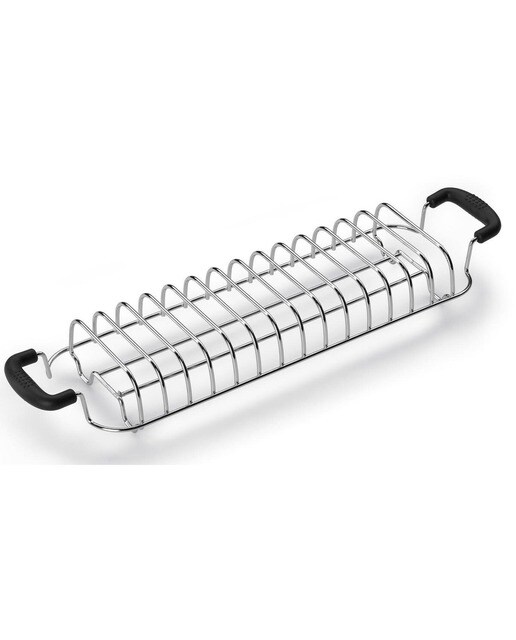 Imagem 0 de Acessório de Torradeira Smeg TSBW02 Suporte para Manter Quente - Inox