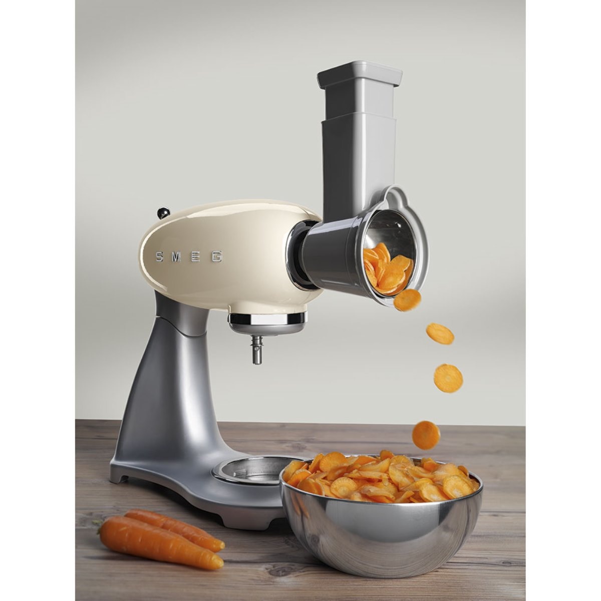 Acessório Laminador e Granulador Smeg SMSG01 para Batedeira com Taça - Aço Inox Aço inoxidável-3