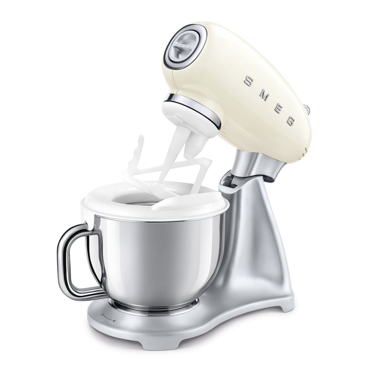 Acessório Taça de Gelados Smeg SMIC01 com Acessórios para Batedeira com Taça - Branco Branco-9