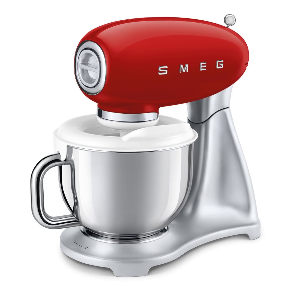Acessório Taça de Gelados Smeg SMIC01 com Acessórios para Batedeira com Taça - Branco Branco-11