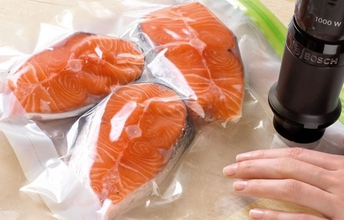 Acessório Sacos de Vácuo Bosch MSZV0FB1 Sous Vide - 10 Unidades Transparente-4