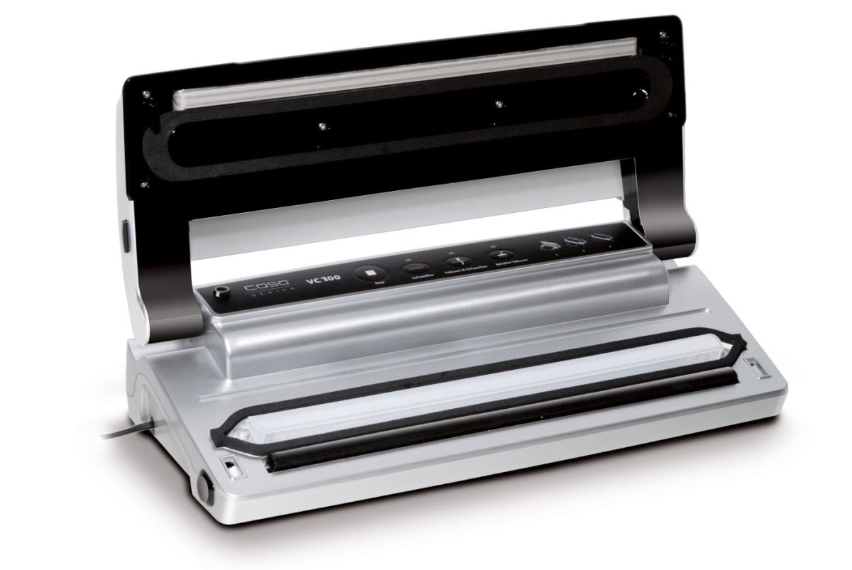 Máquina de Embalar a Vácuo Caso VC100 de 120 W - Inox Inox-2