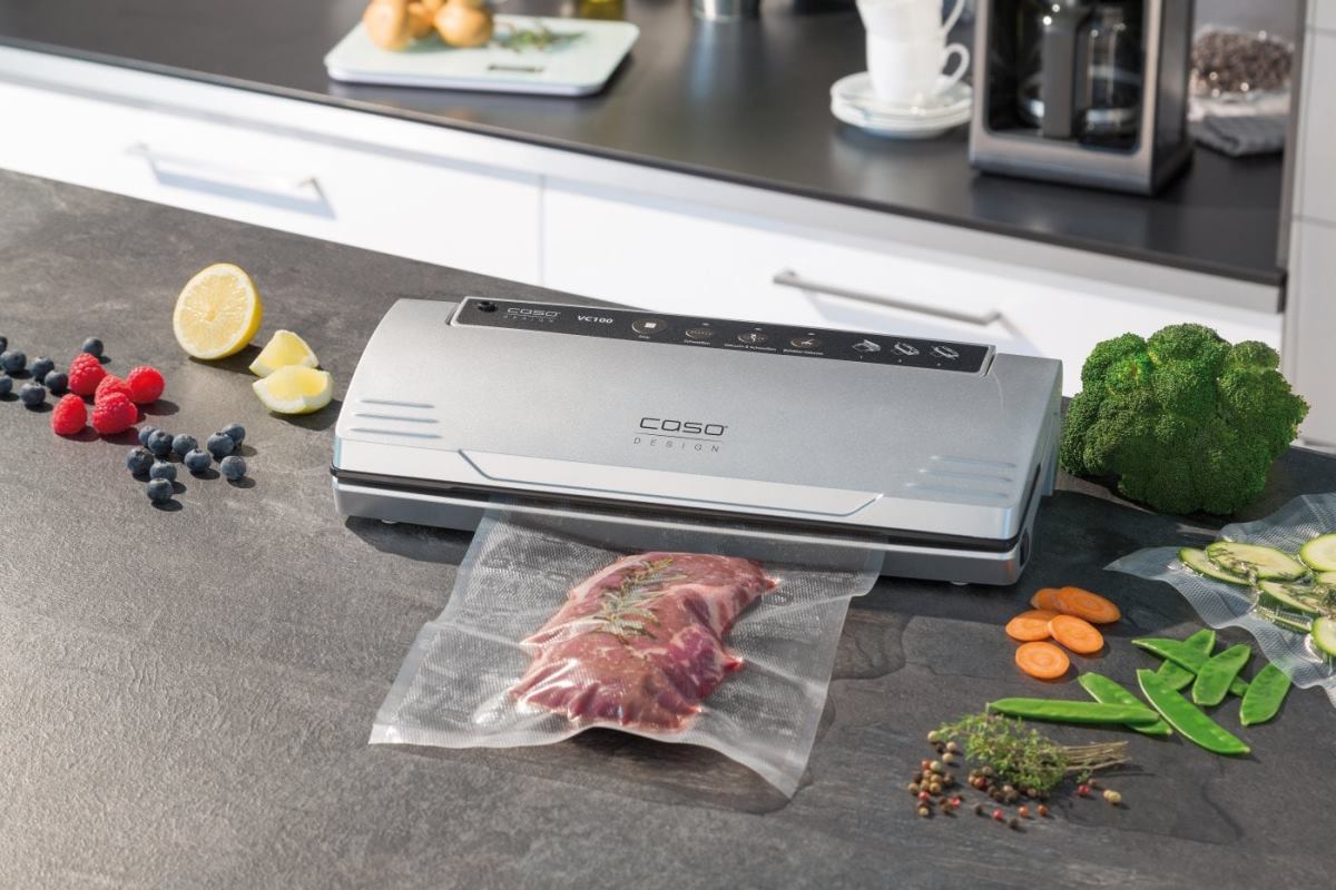 Máquina de Embalar a Vácuo Caso VC100 de 120 W - Inox Inox-5