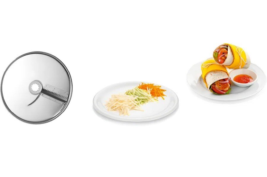 Acessório Disco de Legumes Asiático Bosch MUZ9AG1 para Cortar em Pequenas Tiras Inox-2