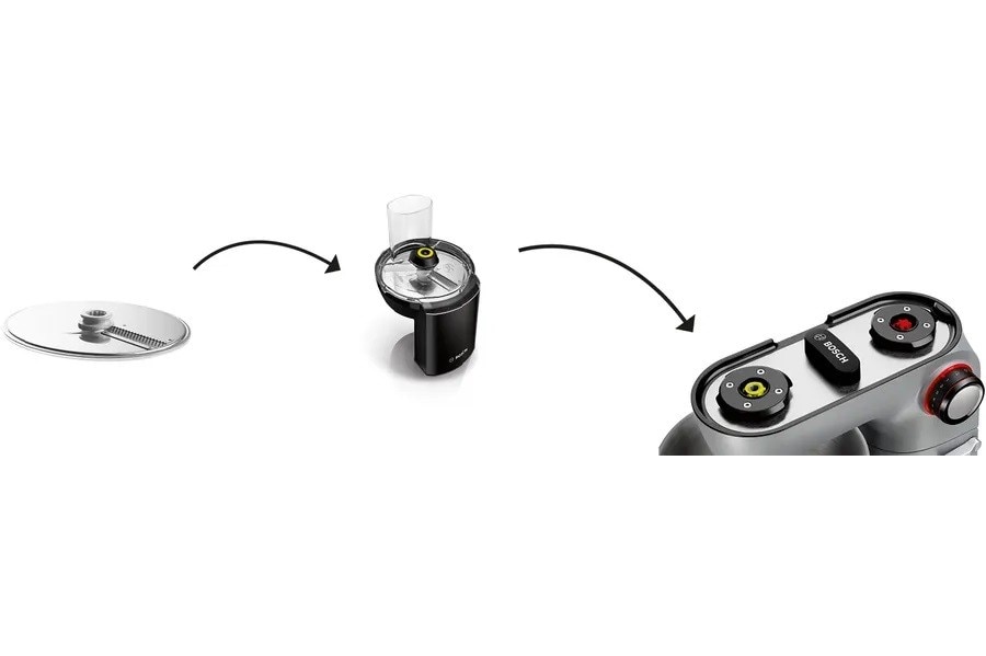 Acessório Disco de Legumes Asiático Bosch MUZ9AG1 para Cortar em Pequenas Tiras Inox-3