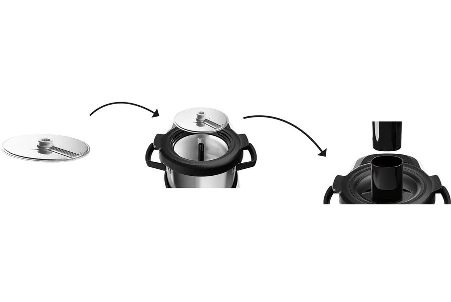 Acessório Disco de Legumes Asiático Bosch MUZ9AG1 para Cortar em Pequenas Tiras Inox-4