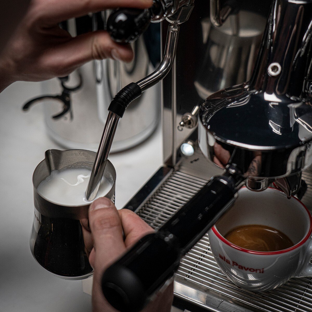 Acessório Jarro de Leite La Pavoni LPAJUGSS01 de 35cl - Aço Inoxidável Aço inoxidável-4
