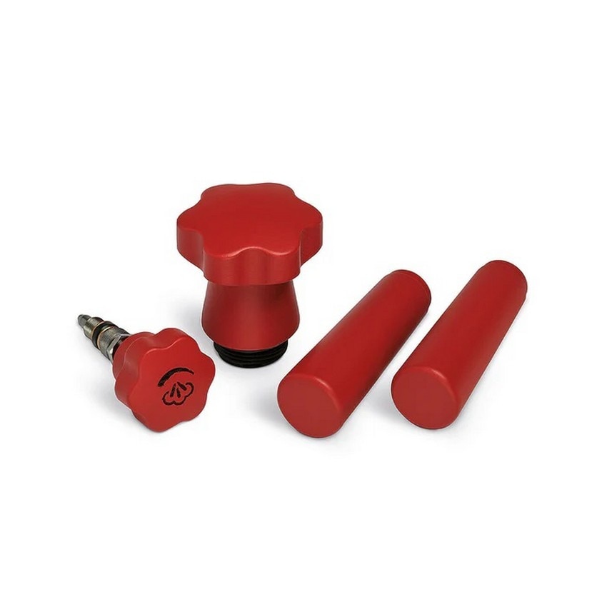 Acessório Manípulos de Máquinas de Café de Alavanca La Pavoni LPAHANLRD01 - Vermelho Vermelho-1
