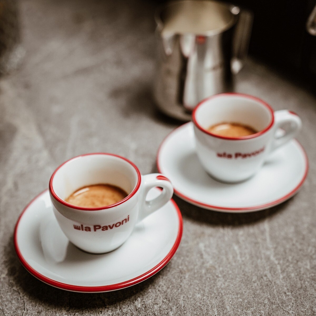 Acessório Conjunto de 6 Chávenas de Café Expresso La Pavoni LPACUPCE02 em Cerâmica 3