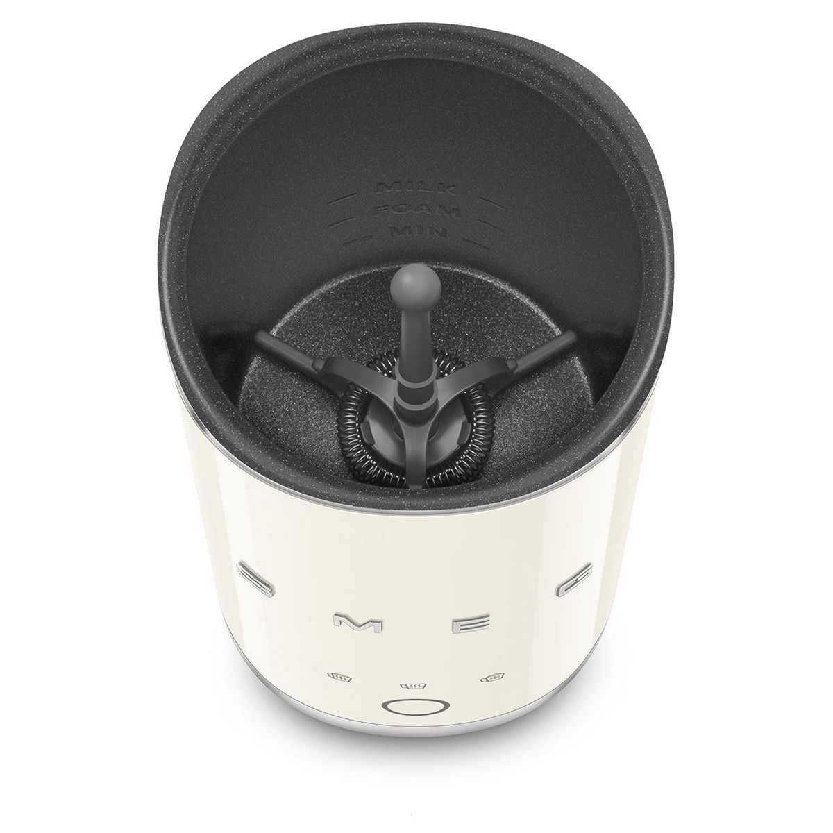 Batedor de Leite Smeg Anni 50 de 500 W Creme-8