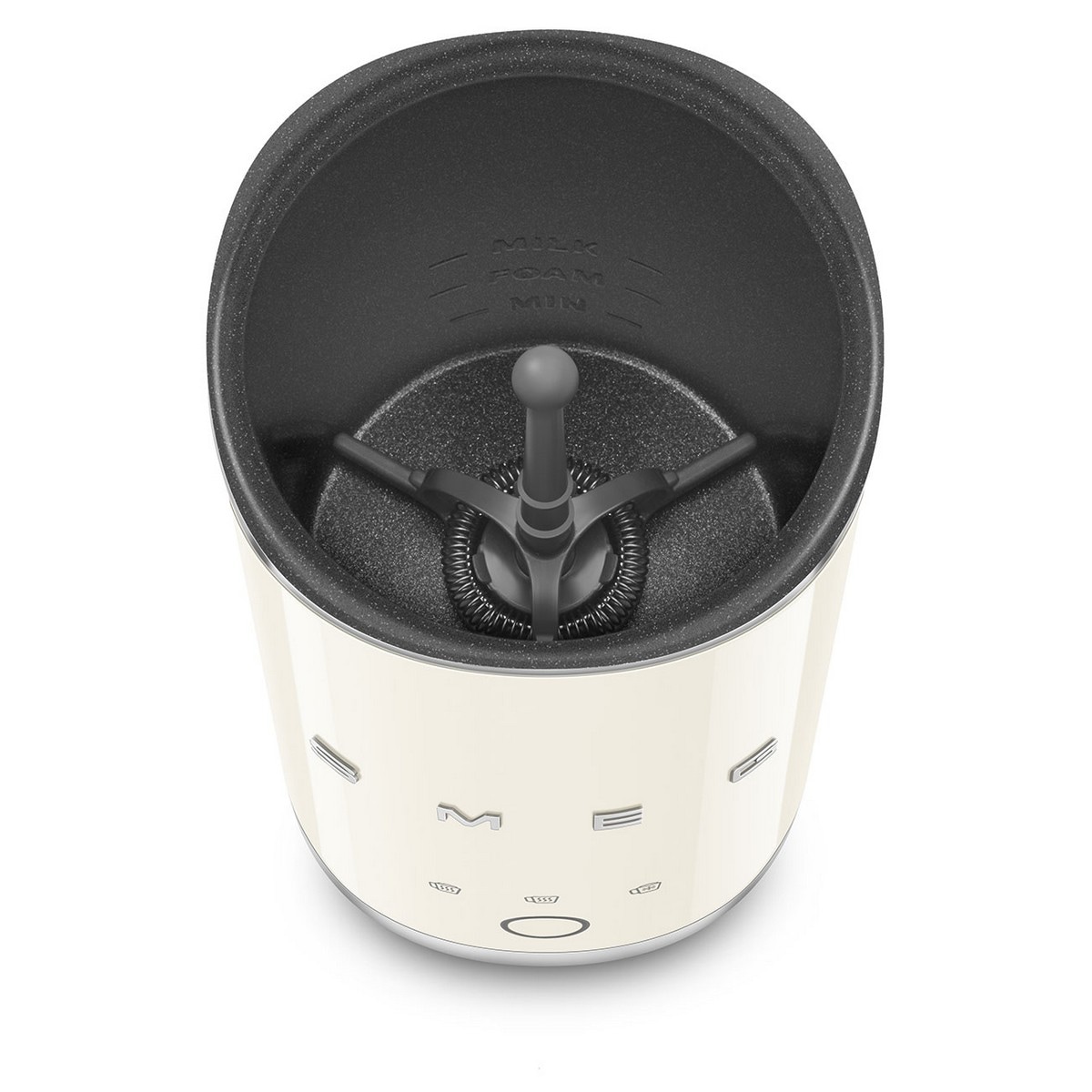 Batedor de Leite Smeg Anni 50 de 500 W Creme-8